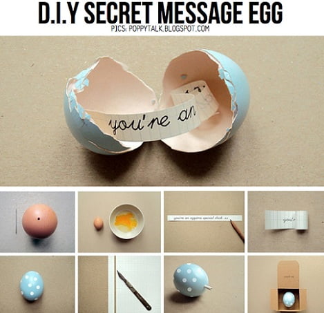 huevos de pascua mensaje